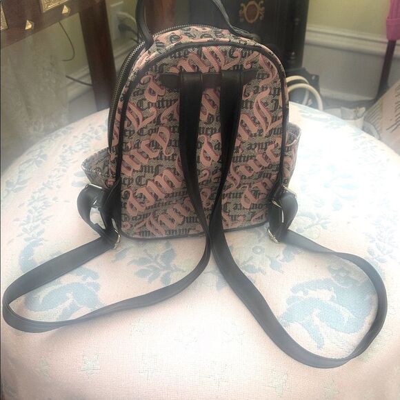 *Juicy Couture* Pink Heart Small Backpack main image 6
